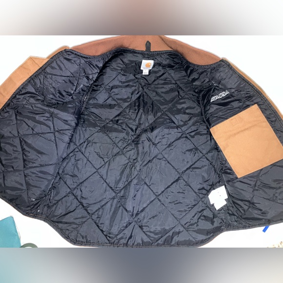 Carhartt canvas vest wi quilted interior vintage L classic workwear streetwear - Picture 4 of 7